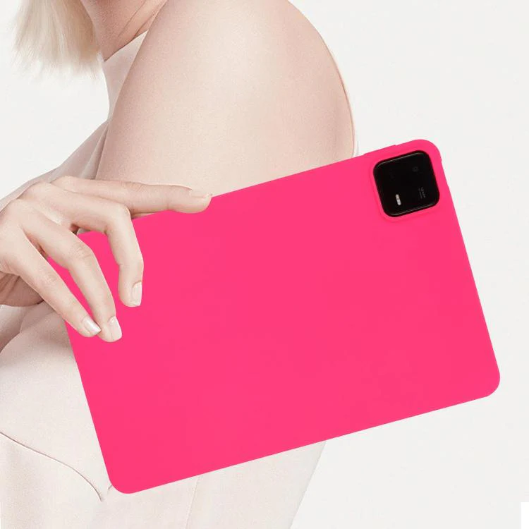For Xiaomi Redmi Pad 2 SE 9.7 2026 Oil Spray Skin-friendly TPU Tablet Case(Rose Red) - Image 7