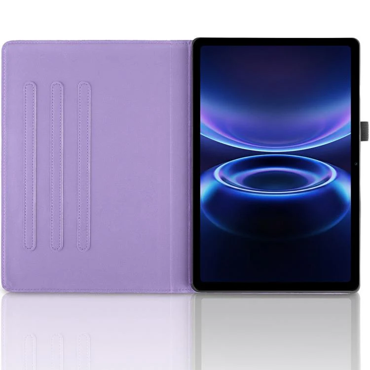 For Xiaomi Redmi Pad 2 SE 9.7 2026 Tree Life Embossed Rotation Leather Tablet Case(Purple) - Image 3