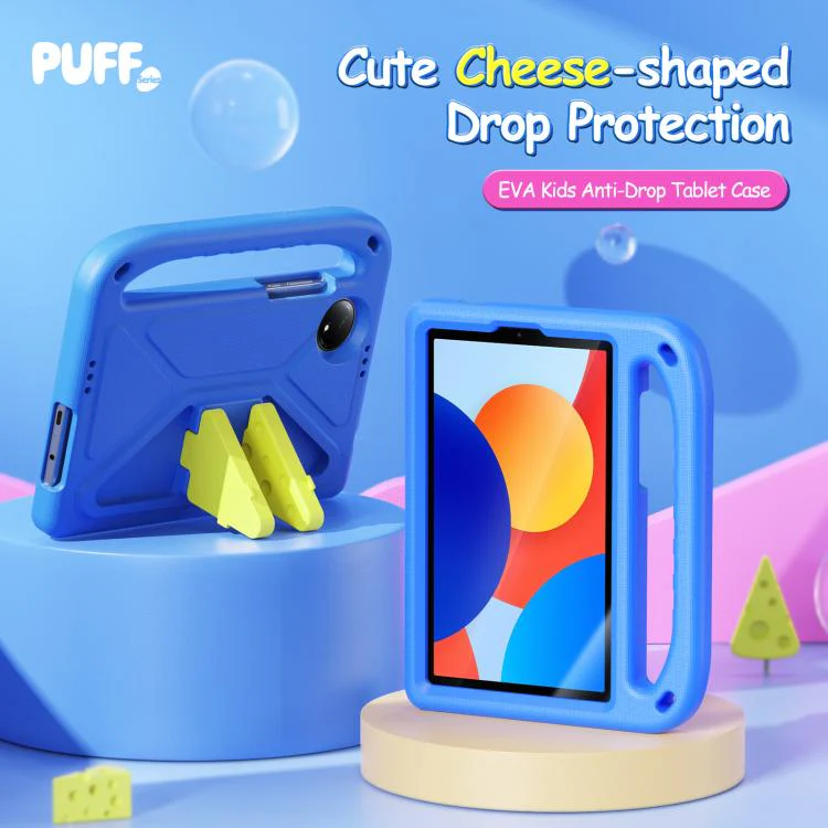 For Xiaomi Redmi Pad SE DUX DUCIS PUFF Series EVA Portable Holder Tablet Case(Blue) - Image 3