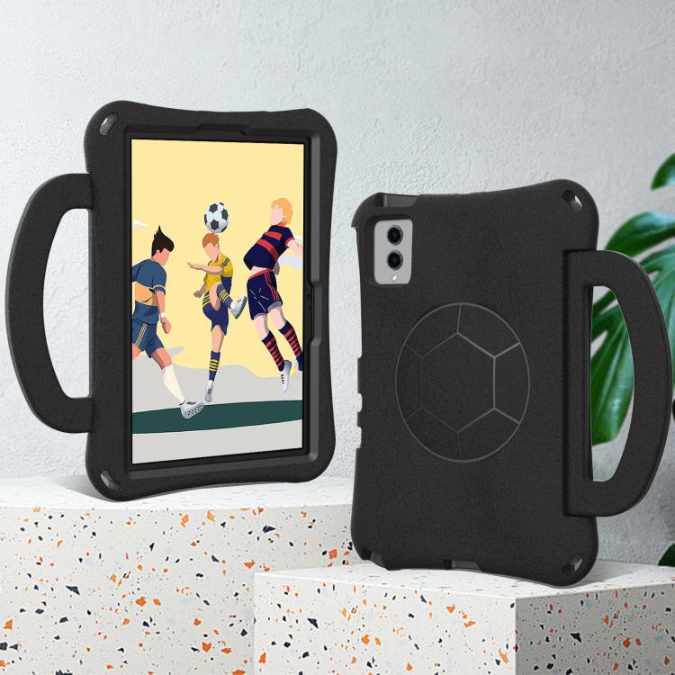 For Xiaomi Redmi SE 11 2025 / Pad 2 Handle Football Shaped EVA Shockproof Tablet Case(Black) - Image 2