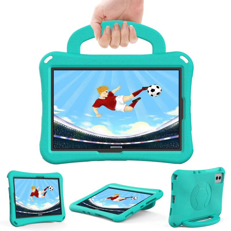 For Xiaomi Redmi SE 11 2025 / Pad 2 Handle Football Shaped EVA Shockproof Tablet Case(Mint  Green)