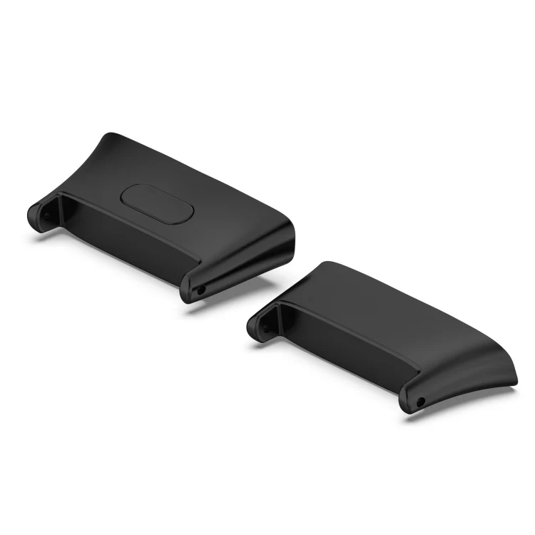 For Xiaomi Redmi Watch 3 / Mi Watch Lite 3 1 Pair Metal Watch Band Connector(Black) - Image 2
