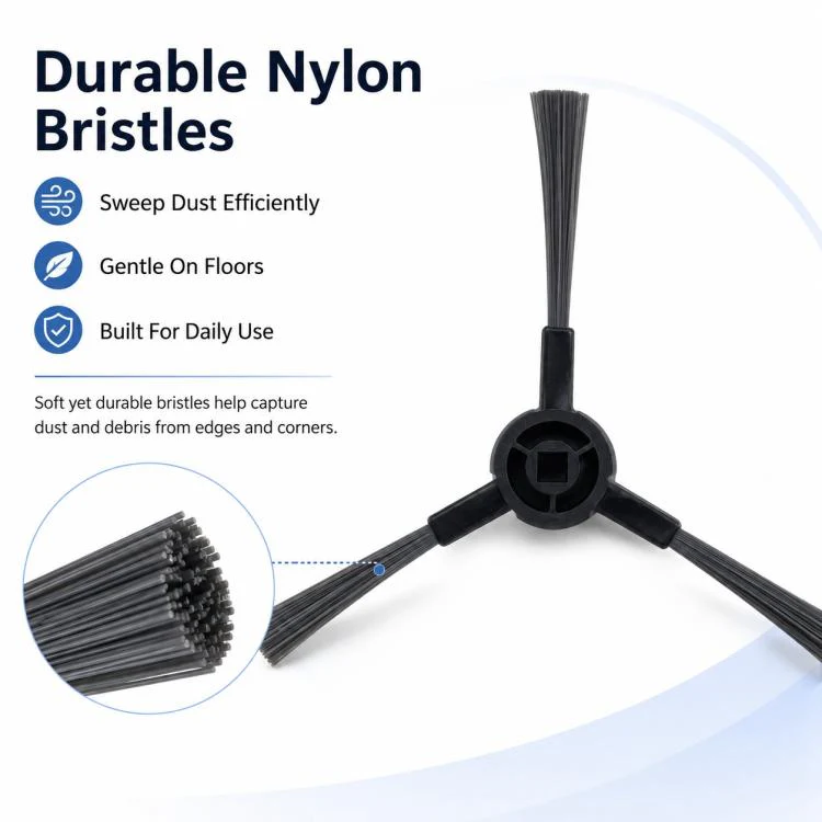 For Xiaomi Robot Vacuum X10 Plus / X20 Plus / S20 / S20 Plus / S10 / S10 Plus / S10 Pro Replacement Parts, Black Side Brush - Image 5
