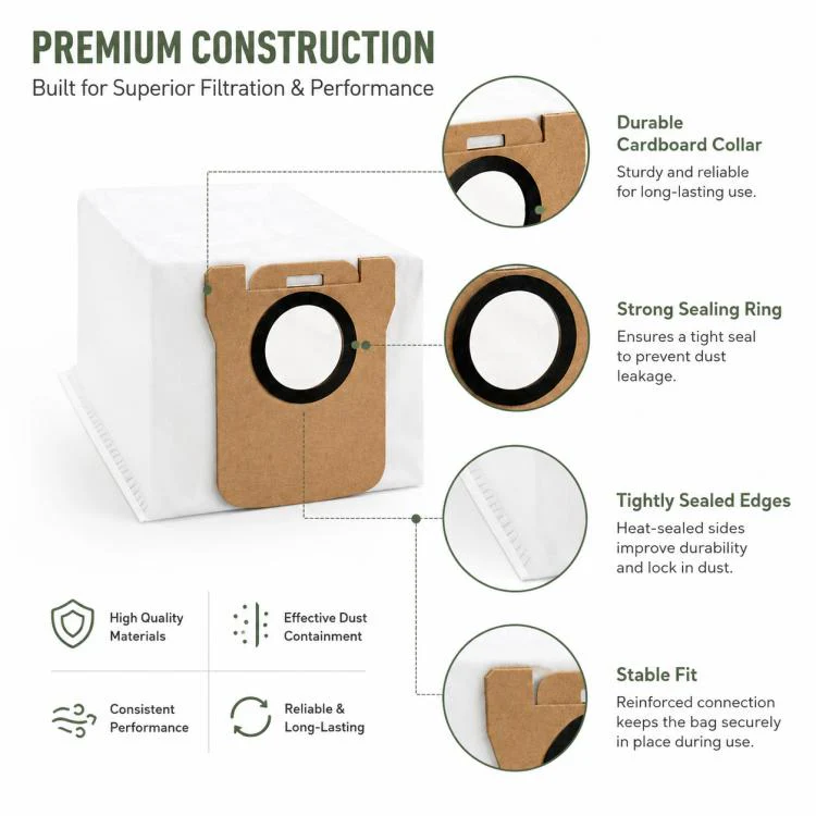 For Xiaomi Robot Vacuum X10 Plus / X20 Plus / S20 / S20 Plus / S10 / S10 Plus / S10 Pro Replacement Parts, Dust Bag - Image 5