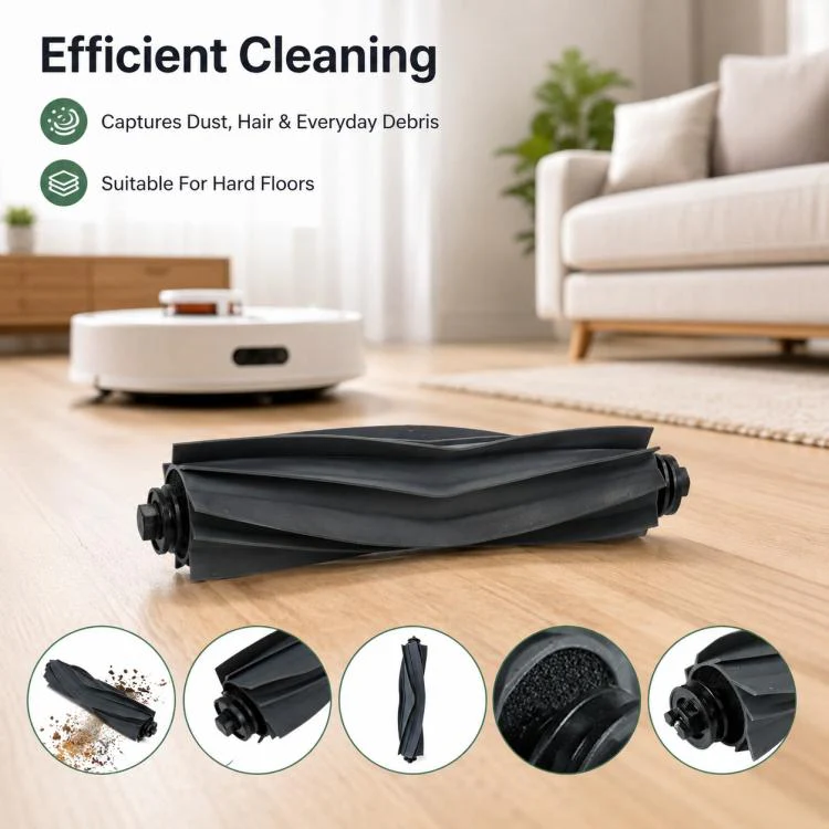 For Xiaomi Robot Vacuum X10 Plus / X20 Plus / S20 / S20 Plus / S10 / S10 Plus / S10 Pro Replacement Parts, Rubber Roller Brush - Image 8