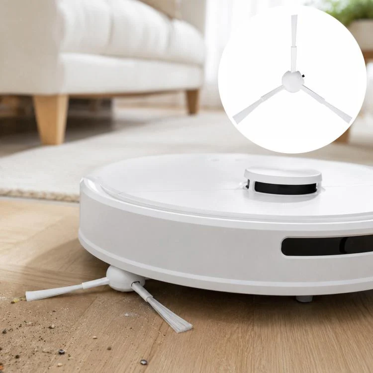 For Xiaomi Robot Vacuum X10 Plus / X20 Plus / S20 / S20 Plus / S10 / S10 Plus / S10 Pro Replacement Parts, White Side Brush