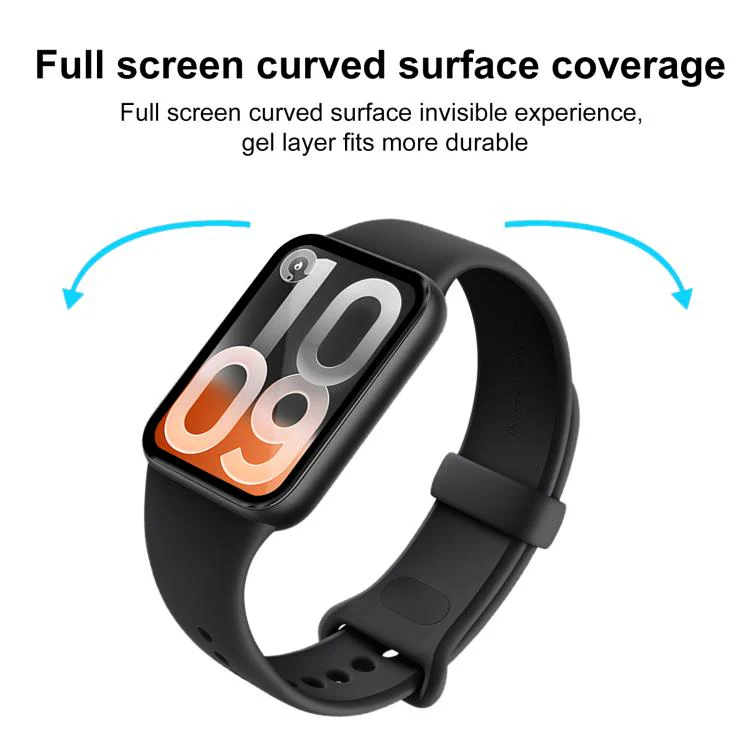 For Xiaomi Smart Band 10 Pro 2pcs xDfind Curved 3D Composite Material Soft Film Screen Protector - Image 3