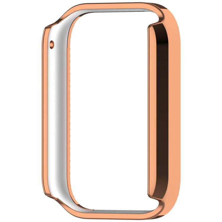 For Xiaomi Smart Band 10 Pro Ceramic Diamond Half Coverage Hollow PC Watch Protective Case(Rose Gold) - Image 5