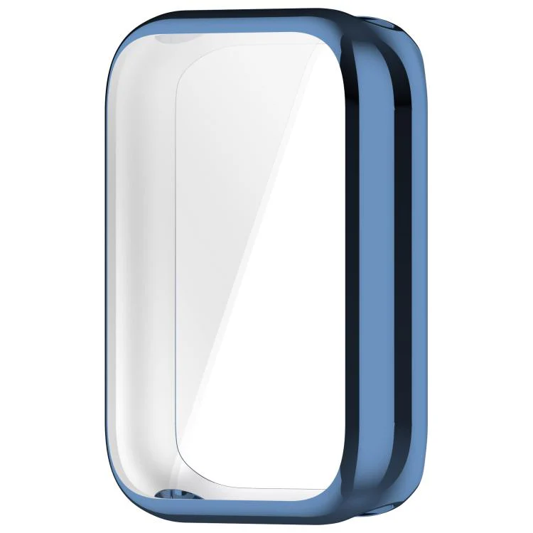 For Xiaomi Smart Band 10 Pro Ceramic Electroplated TPU Full Coverage Watch Protective Case(Midnight Blue) - Image 4