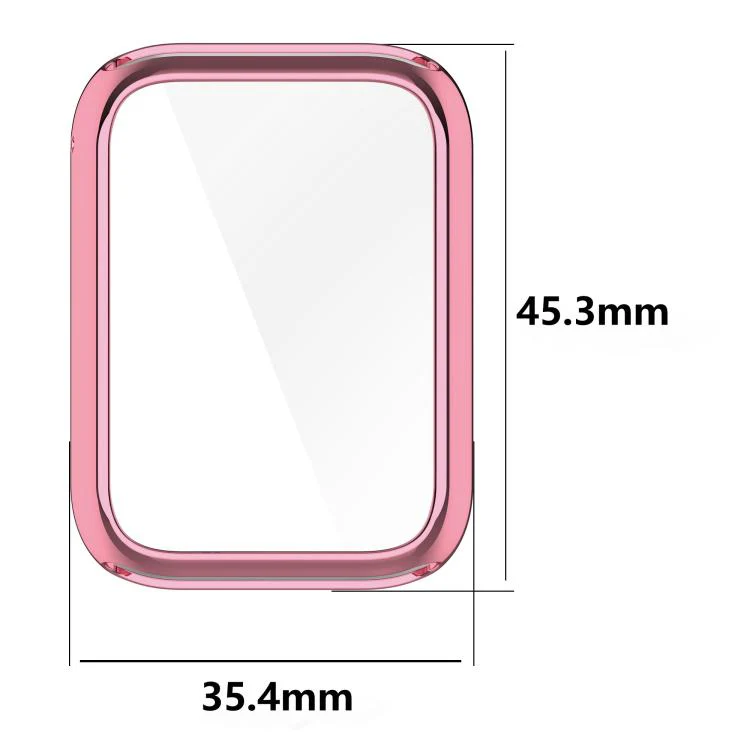 For Xiaomi Smart Band 10 Pro Ceramic Electroplated TPU Full Coverage Watch Protective Case(Midnight Blue) - Image 7