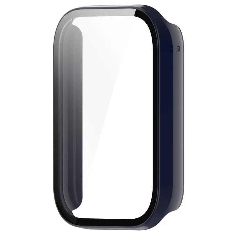 For Xiaomi Smart Band 10 Pro Ceramic Tempered Film Integrated PC Watch Protective Case(Ink Blue) - Image 4