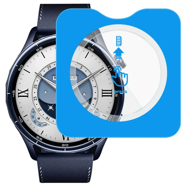 For Xiaomi Watch S5 46mm imak Tempered Glass Watch Film, Self-positioning Version