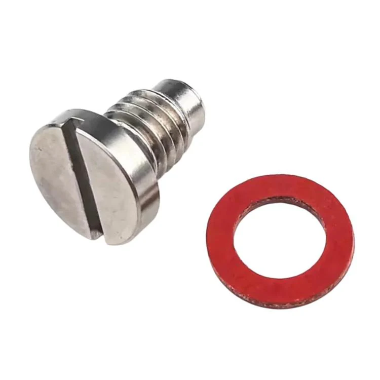 For Yamaha Outboard Motor Gear Drain Screw 90340-08002 Magnetic Oil Drain Screw + Gasket - Image 4