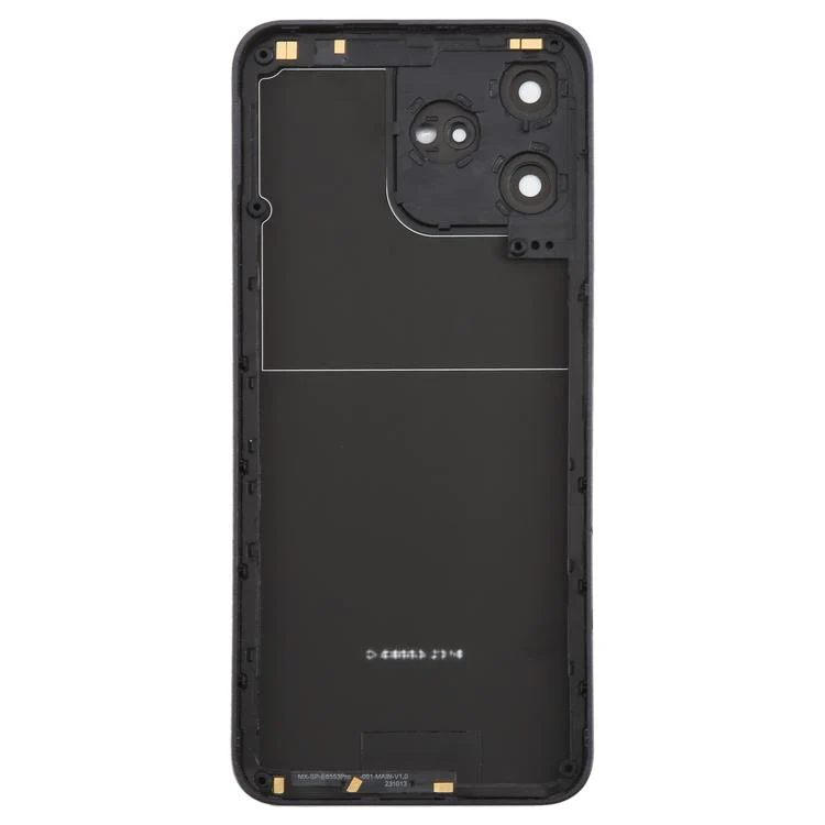 For ZTE Axon 50 Lite 8050 Glass Battery Back Cover with Middle Frame / Camera Lens Cover(Purple) - Image 3