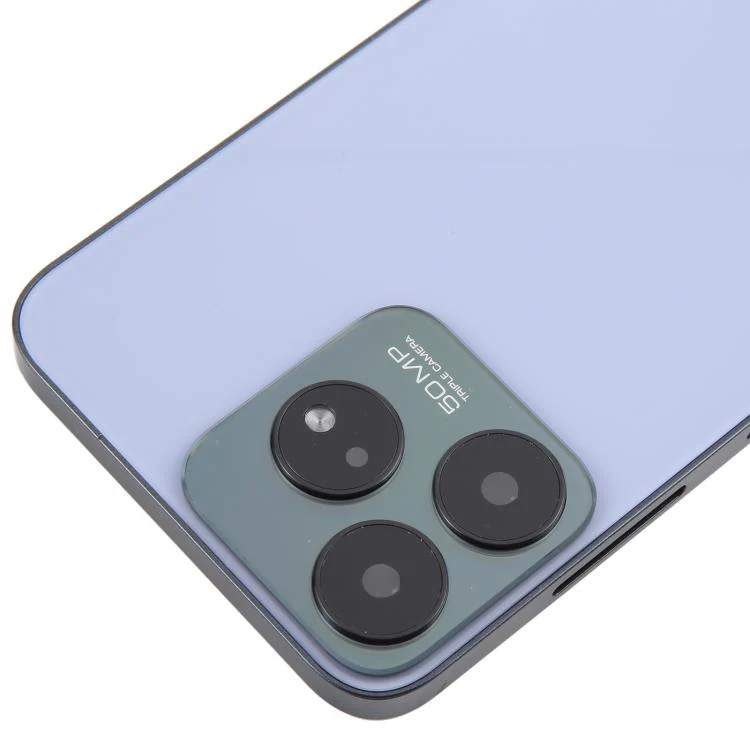 For ZTE Axon 50 Lite 8050 Glass Battery Back Cover with Middle Frame / Camera Lens Cover(Purple) - Image 5