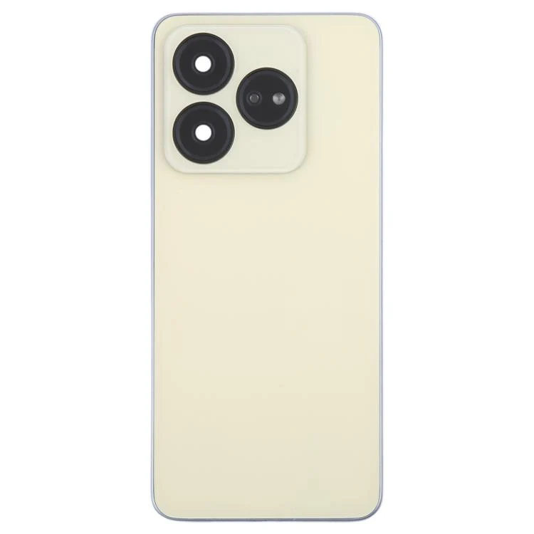 For ZTE Axon 60 Lite Glass Battery Back Cover with Middle Frame / Camera Lens Cover(Gold) - Image 2