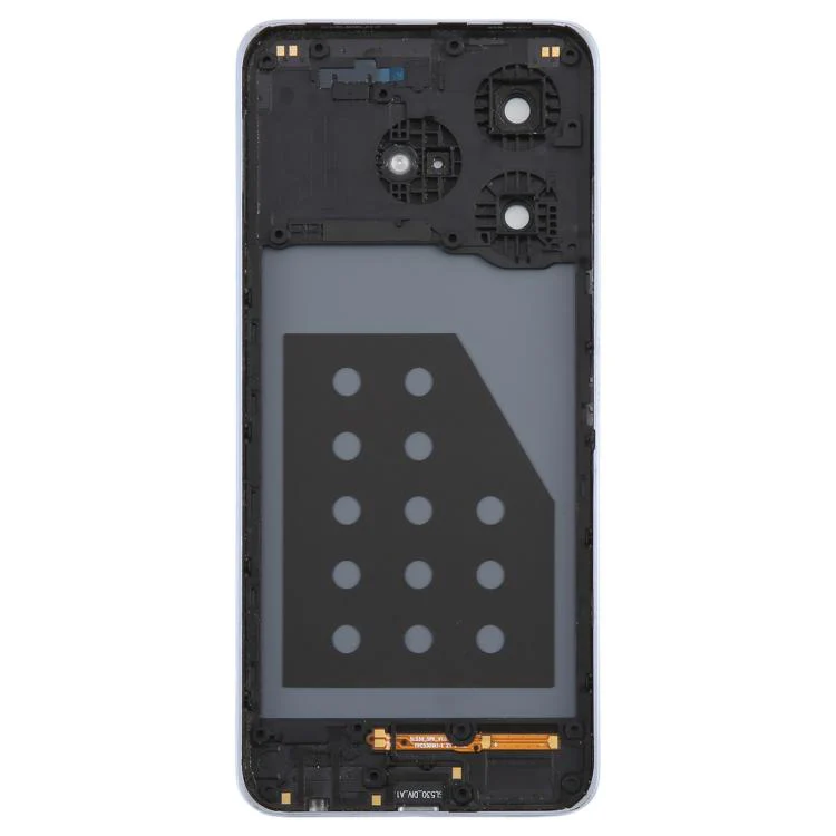For ZTE Axon 60 Lite Glass Battery Back Cover with Middle Frame / Camera Lens Cover(Gold) - Image 3