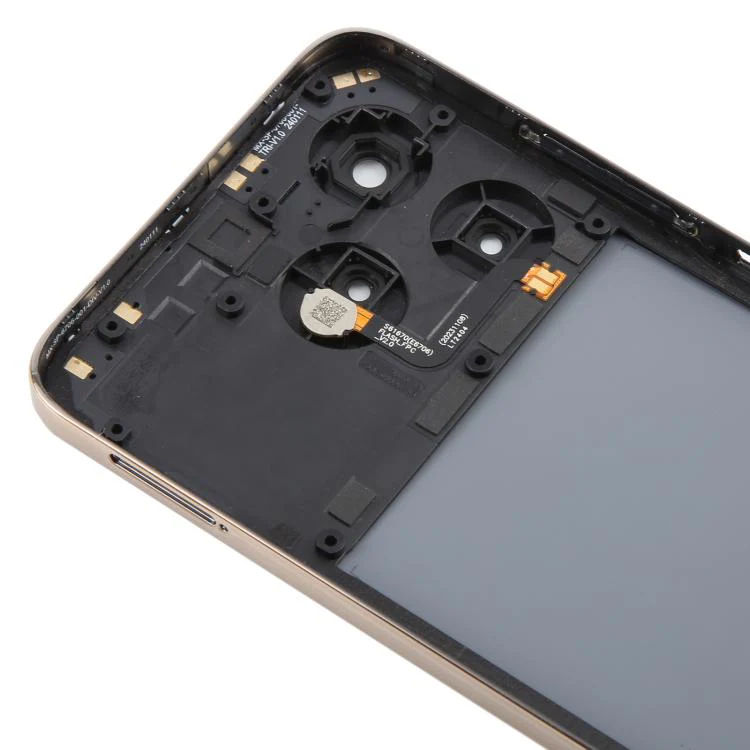 For ZTE Axon 60 / V60 Z2356 Glass Battery Back Cover with Middle Frame / Camera Lens Cover(Black) - Image 4