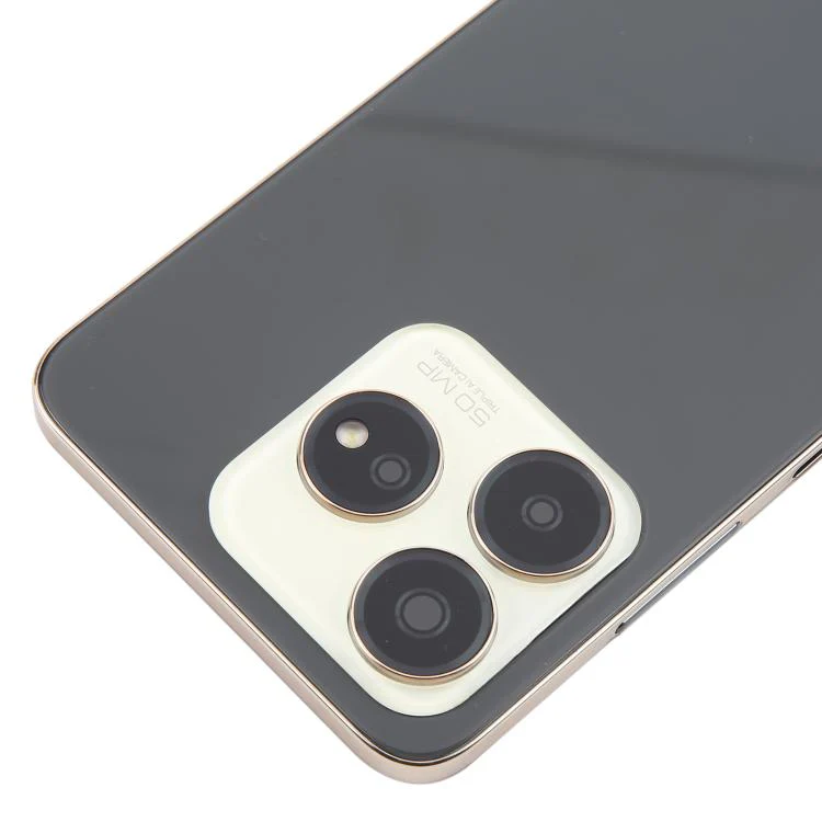 For ZTE Axon 60 / V60 Z2356 Glass Battery Back Cover with Middle Frame / Camera Lens Cover(Black) - Image 5