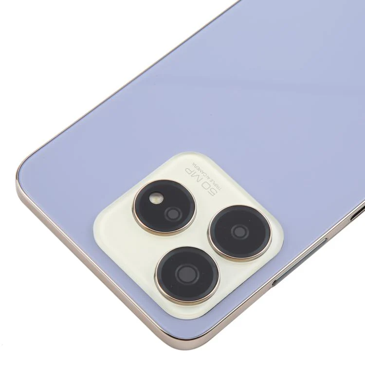 For ZTE Axon 60 / V60 Z2356 Glass Battery Back Cover with Middle Frame / Camera Lens Cover(Purple) - Image 5