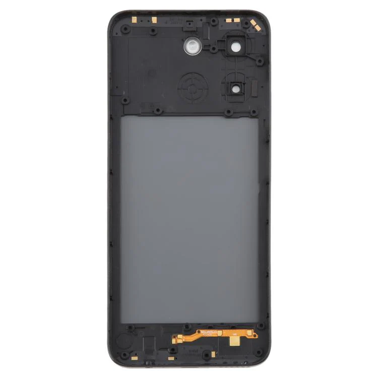 For ZTE Blade A55 Z2450 Battery Back Cover with Middle Frame / Camera Lens Cover(Black) - Image 3