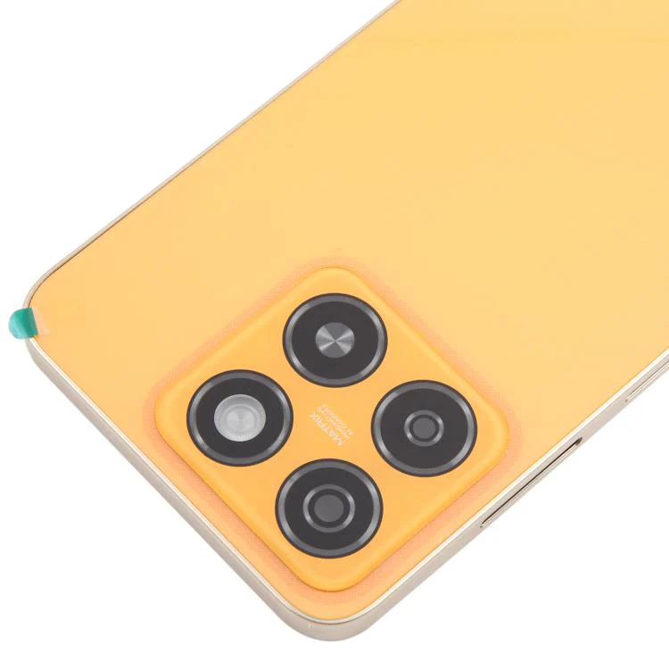 For ZTE Blade A55 Z2450 Battery Back Cover with Middle Frame / Camera Lens Cover(Orange) - Image 5