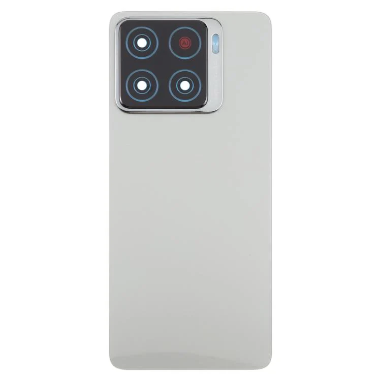 For ZTE Blade A56 Z2473 Plastic Battery Back Cover with Camera Lens Frame(Silver) - Image 2