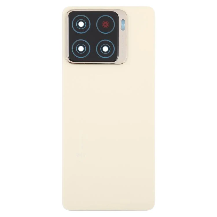 For ZTE Blade A56 Z2473 Plastic Battery Back Cover with Camera Lens Frame(Yellow) - Image 2
