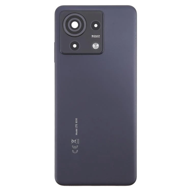For ZTE Blade V50 Vita Battery Back Cover with Camera Lens Frame(Black) - Image 2