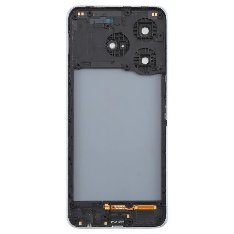 For ZTE Blade V60 Design Z2350 Glass Battery Back Cover with Middle Frame / Camera Lens Cover(Blue) - Image 3
