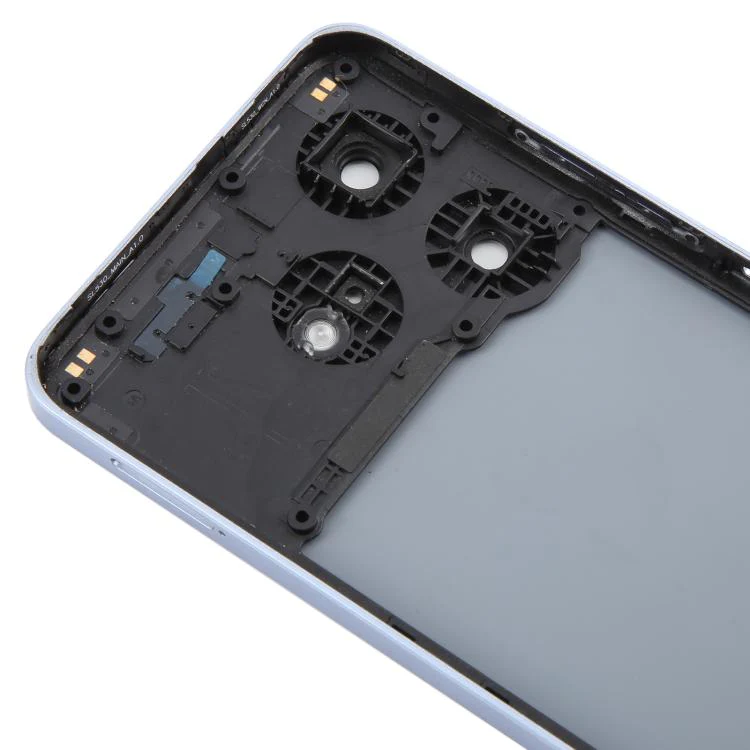 For ZTE Blade V60 Design Z2350 Glass Battery Back Cover with Middle Frame / Camera Lens Cover(Blue) - Image 4