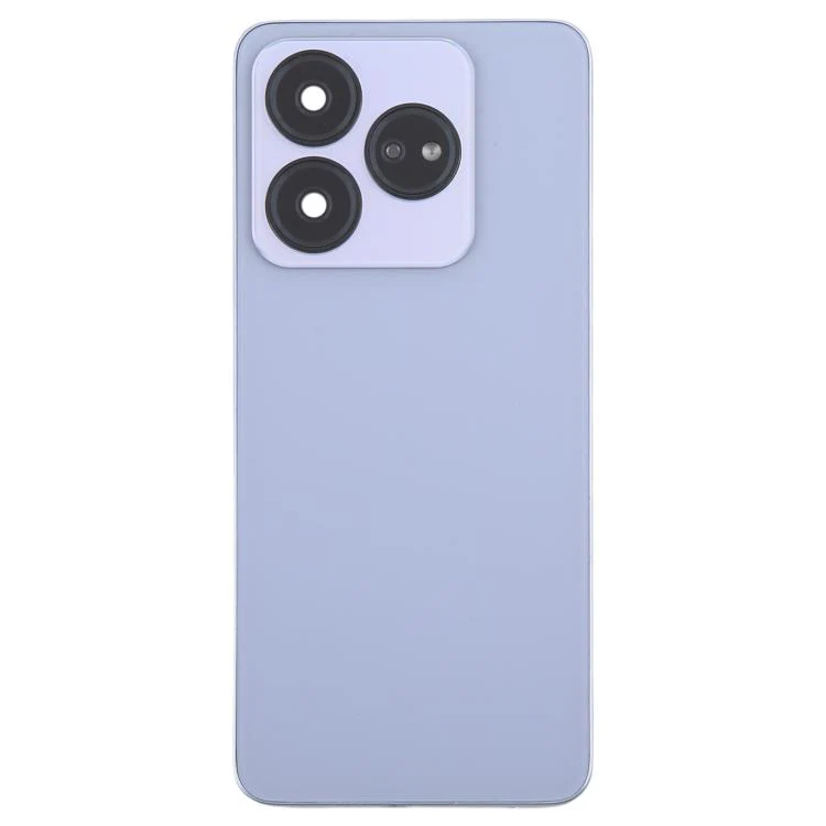 For ZTE Blade V60 Design Z2350 Glass Battery Back Cover with Middle Frame / Camera Lens Cover(Purple) - Image 2