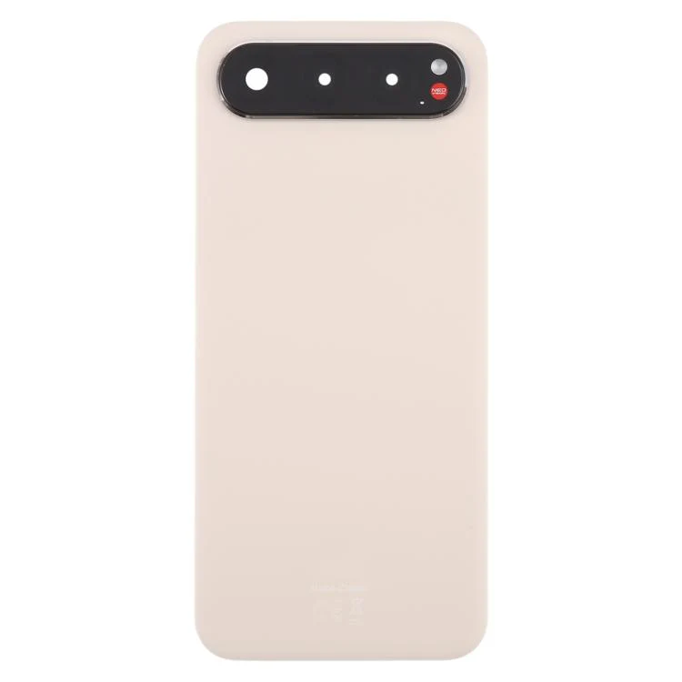 For ZTE nubia Air Z2468N Plastic Battery Back Cover with Camera Lens Frame(Titanium) - Image 2