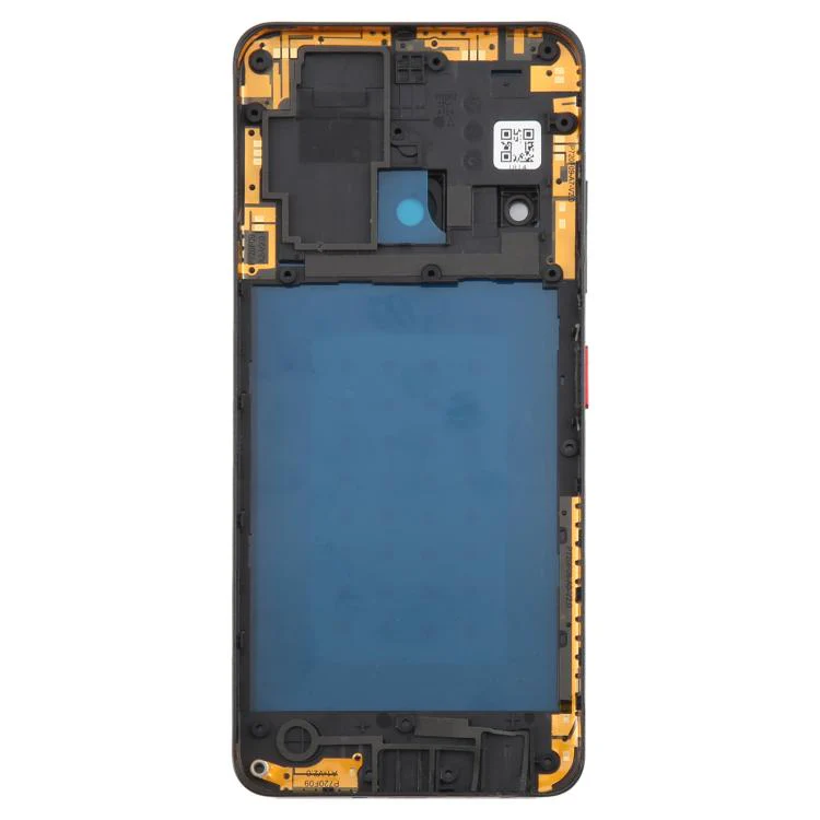 For ZTE nubia Focus Glass Battery Back Cover with Middle Frame / Camera Lens Cover(Black) - Image 3