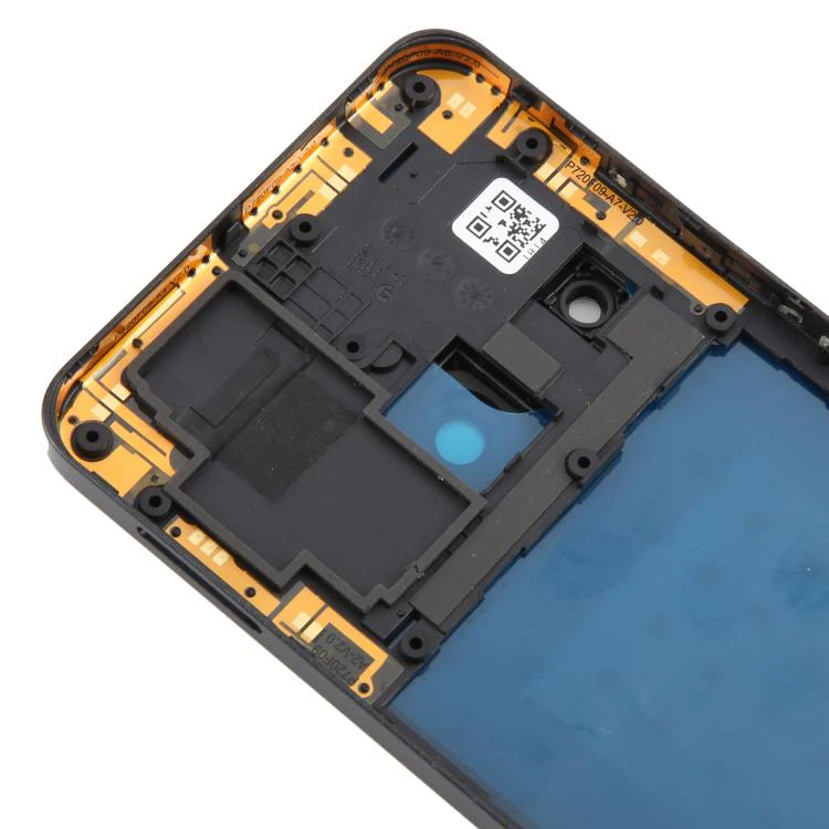 For ZTE nubia Focus Glass Battery Back Cover with Middle Frame / Camera Lens Cover(Black) - Image 4