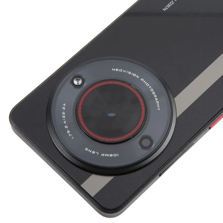 For ZTE nubia Focus Glass Battery Back Cover with Middle Frame / Camera Lens Cover(Black) - Image 5