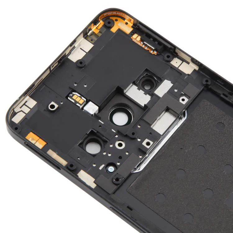 For ZTE nubia Focus Pro Z2351N Glass Battery Back Cover with Middle Frame / Camera Lens Cover(Black) - Image 4