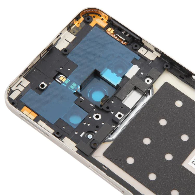 For ZTE nubia Focus Pro Z2351N Leather Battery Back Cover with Middle Frame / Camera Lens Cover(Gold) - Image 4