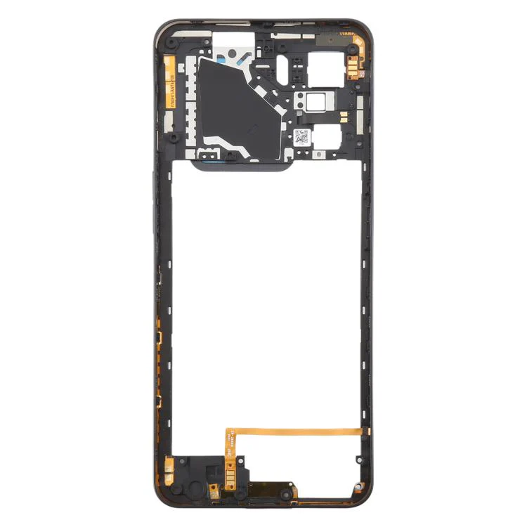 For ZTE nubia Neo 3 Plastic Middle Frame Bezel Plate (Black) - Image 3