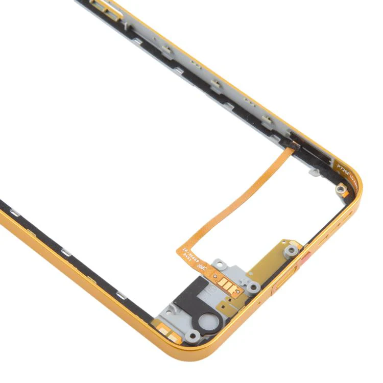 For ZTE nubia Neo 3 Plastic Middle Frame Bezel Plate (Gold) - Image 4