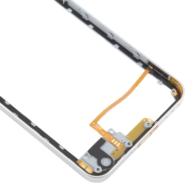 For ZTE nubia Neo 3 Plastic Middle Frame Bezel Plate (Silver) - Image 4