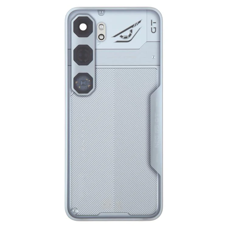 For ZTE nubia Neo 5 GT Z2570N Glass Battery Back Cover with Adhesive(White) - Image 2