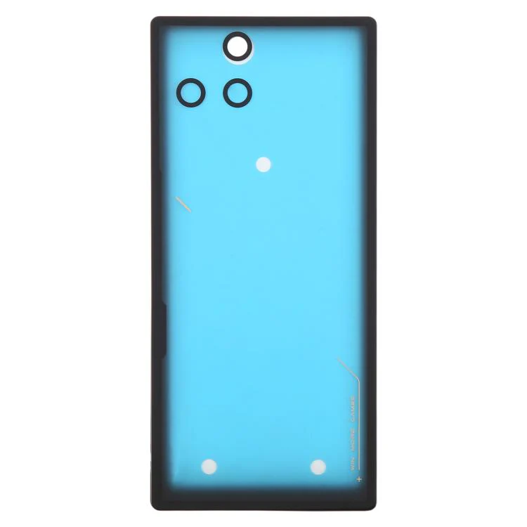 For ZTE nubia RedMagic 11 Pro+ NX809J Glass Battery Back Cover(Transparent Black) - Image 2