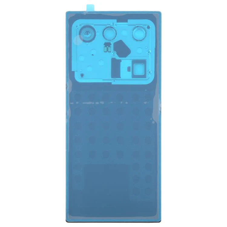 For ZTE nubia Z50 Ultra NX712J Original Glass Battery Back Cover with Camera Lens Frame (Black) - Image 3