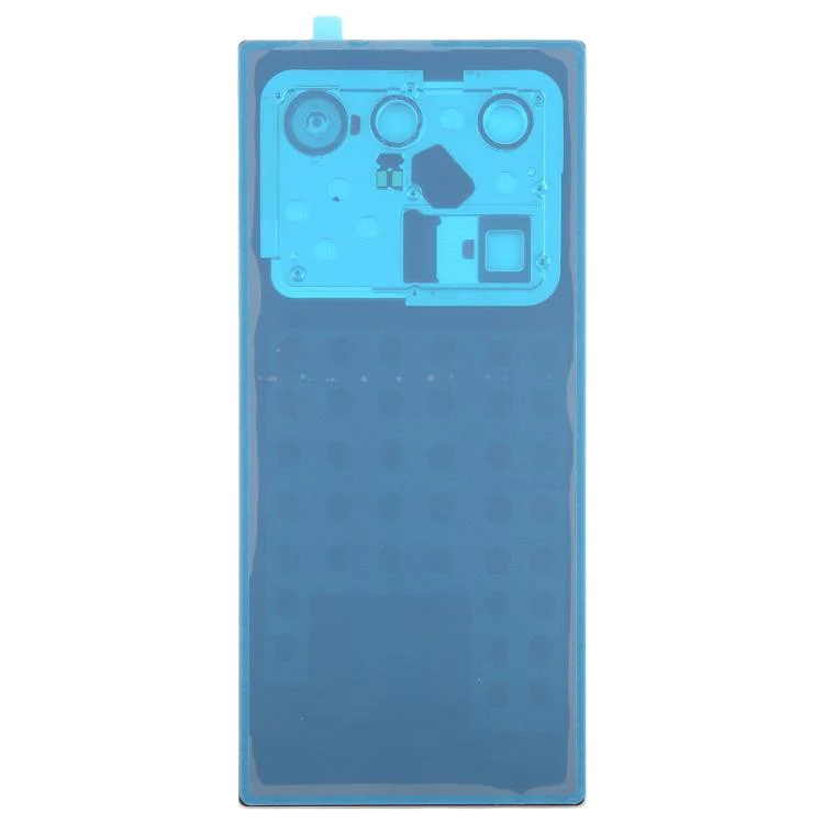For ZTE nubia Z50 Ultra NX712J Original Glass Battery Back Cover with Camera Lens Frame (Silver) - Image 3