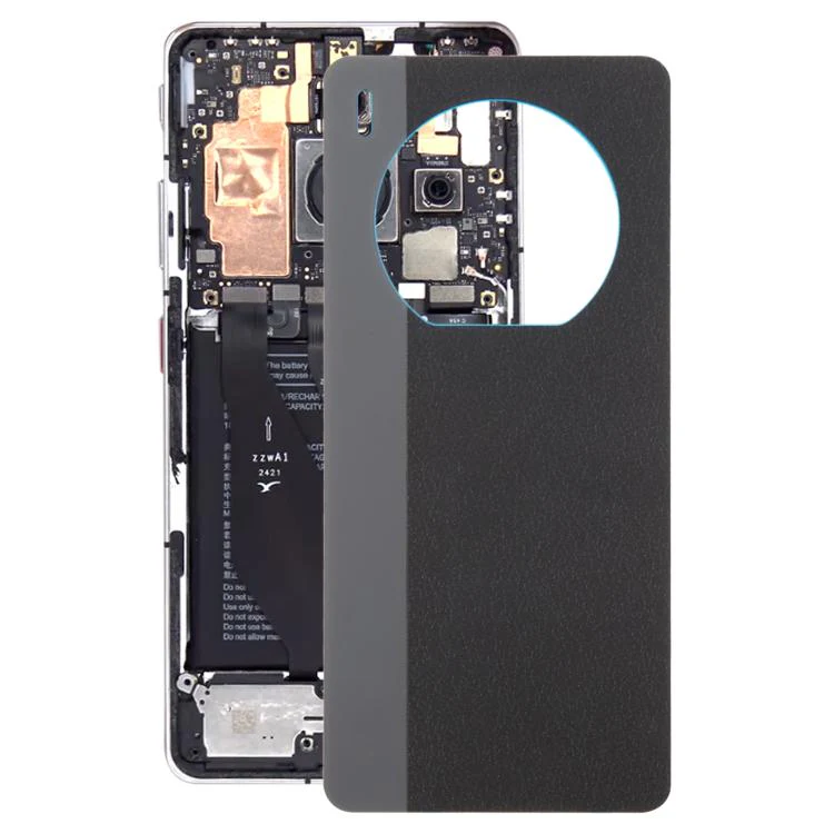 For ZTE nubia Z50S Pro NX713J Glass Battery Back Cover(Gray)
