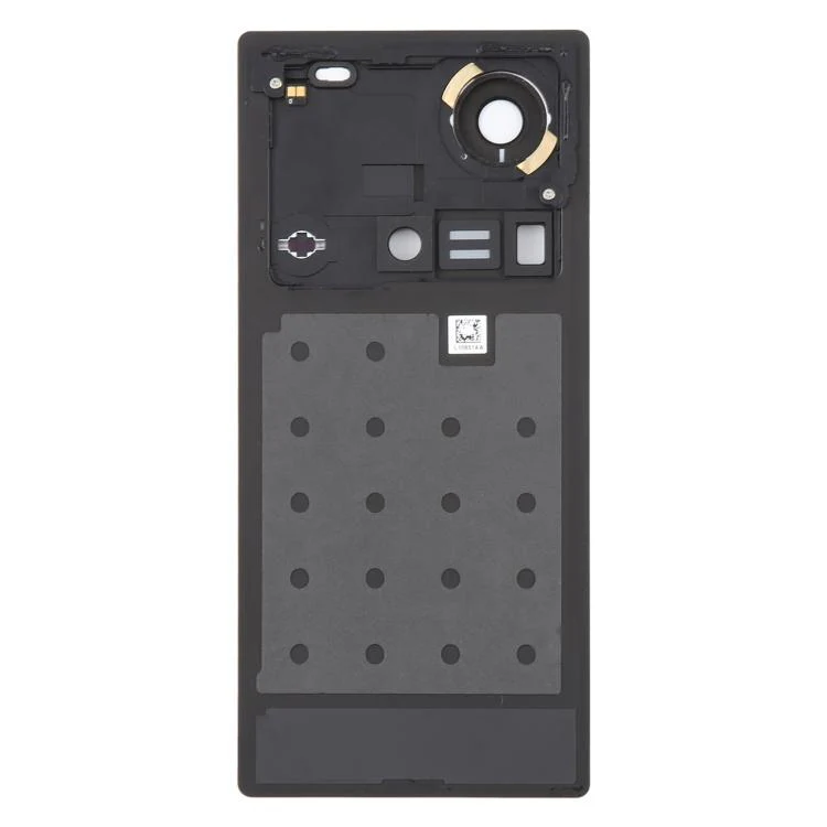 For ZTE nubia Z70 Ultra NX733J NX736J Glass Battery Back Cover with Camera Lens Frame(Black) - Image 3
