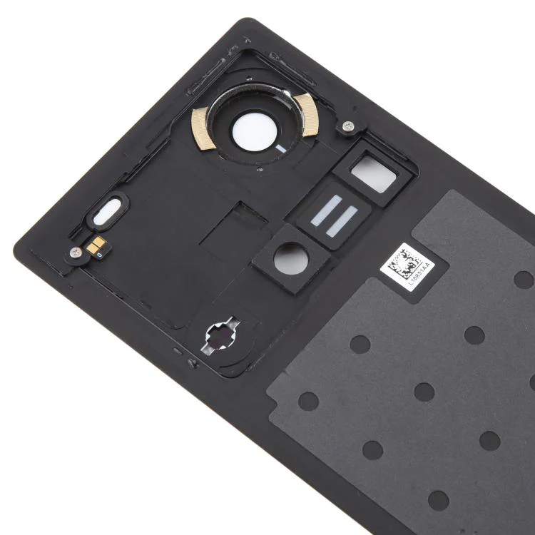 For ZTE nubia Z70 Ultra NX733J NX736J Glass Battery Back Cover with Camera Lens Frame(Black) - Image 5