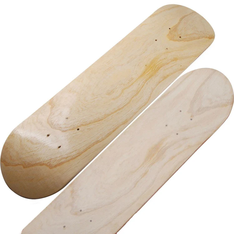 Four-wheeled Skateboard 8-layer Maple Double Raised Skateboard Surface Roughcast Board, Size:31 x 8 inch(As Shown) - Image 2
