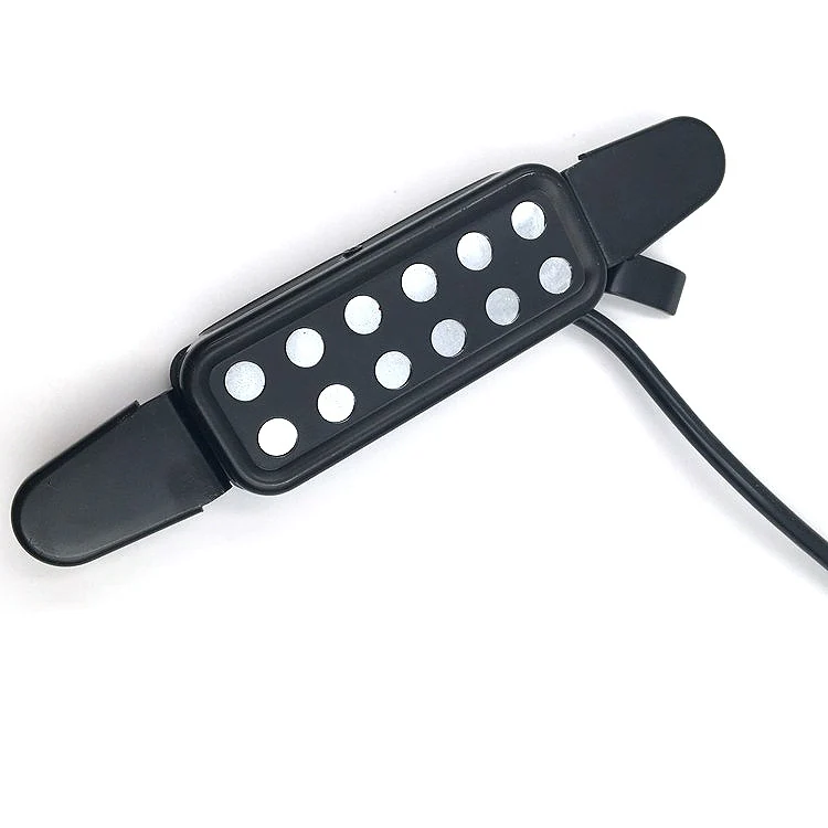 Free Hole Guitar Sound Pickup with Cable(Black) - Image 5
